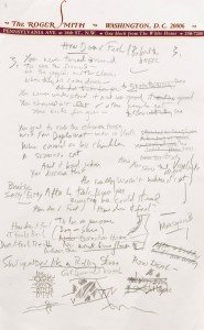 Bob Dylan’s Handwritten Lyrics For ‘Like A Rolling Stone’